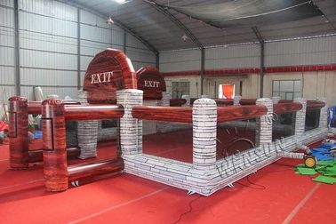الصين خيمة مقاومة للماء PVC نفخ حانة 9.15x6.1x6.1m مع محيط مصنع