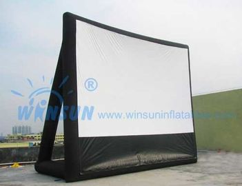 الصين نموذج قابل للنفخ مقاوم للماء ، قابل للنفخ شاشة السينما 10x5.7m أو 8x4m مصنع