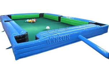 الصين ماء قابل للنفخ رياضة لعبة Human Snooker قابل للنفخ لعبة طاولة Wsp-186 مصنع