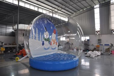 الصين الأسهم للبيع نفخ كرات الثلج المعرض ، عيد الميلاد سنو غلوب ، نفخ الكرة عرض عيد الميلاد للزينة مصنع
